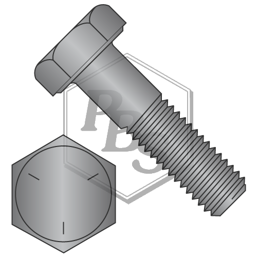 1/4-20X1/2 GR 5 HEX CAP SCREW PLAIN